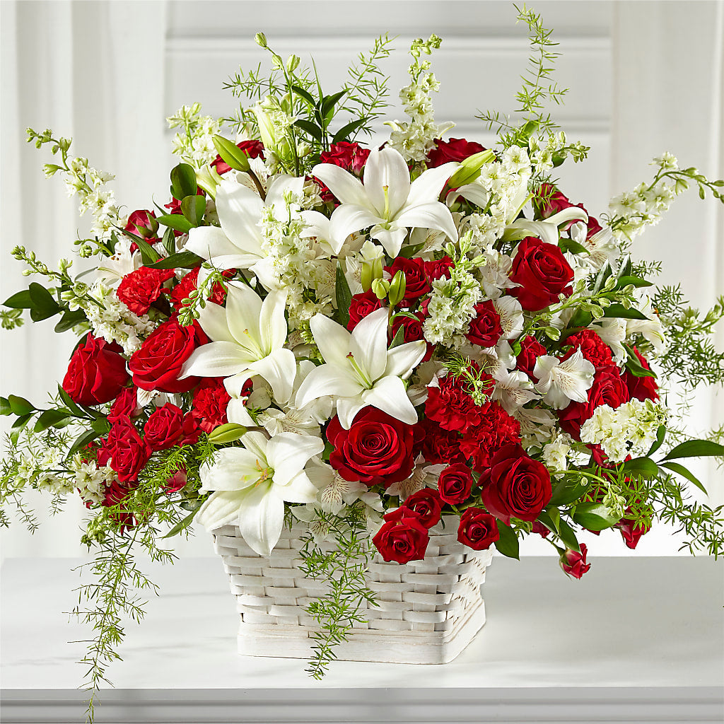 Sentiments of Love Arrangement – J ALEXANDER'S FLORIST, Jackson MI