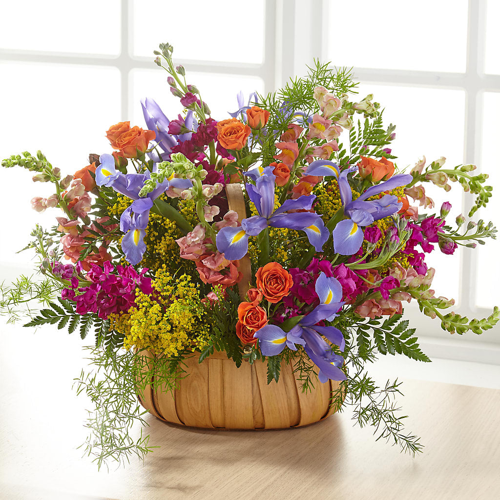Garden of Life Basket – J ALEXANDER'S FLORIST, Jackson MI