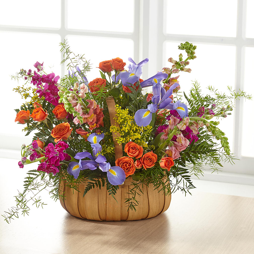 Garden of Life Basket – J ALEXANDER'S FLORIST, Jackson MI