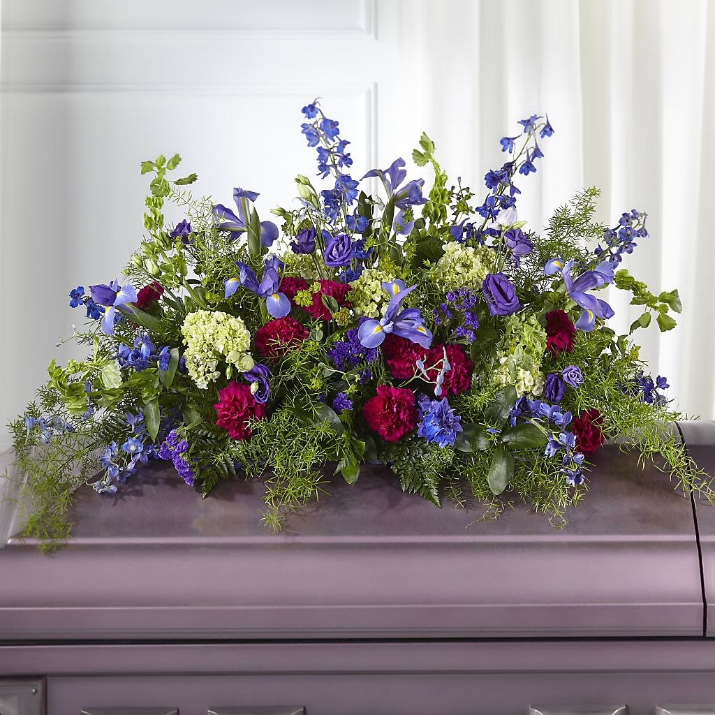 Always Treasured Casket Spray – J ALEXANDER'S FLORIST, Jackson MI