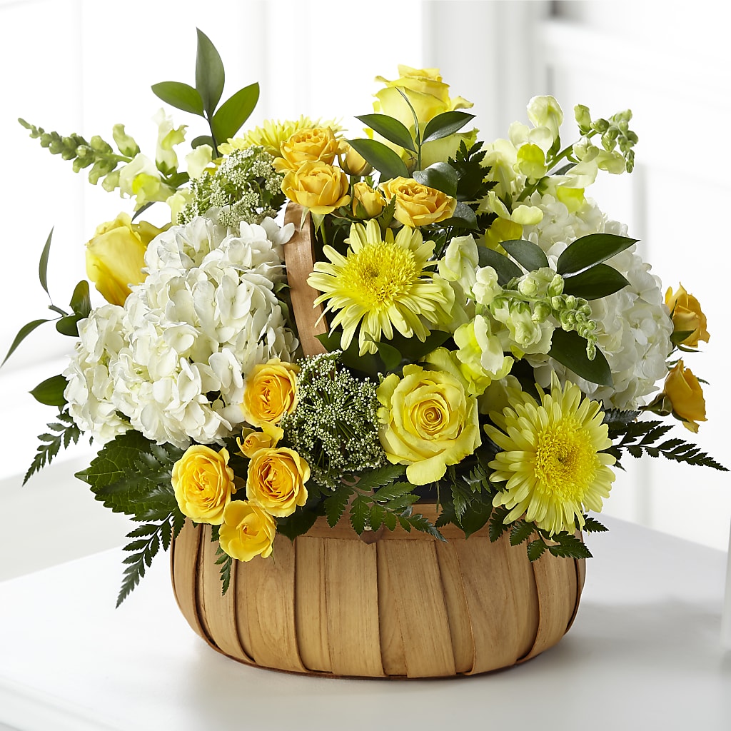 Rustic Remembrance Basket – J ALEXANDER'S FLORIST, Jackson MI