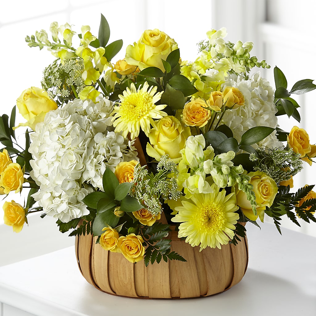 Rustic Remembrance Basket – J ALEXANDER'S FLORIST, Jackson MI