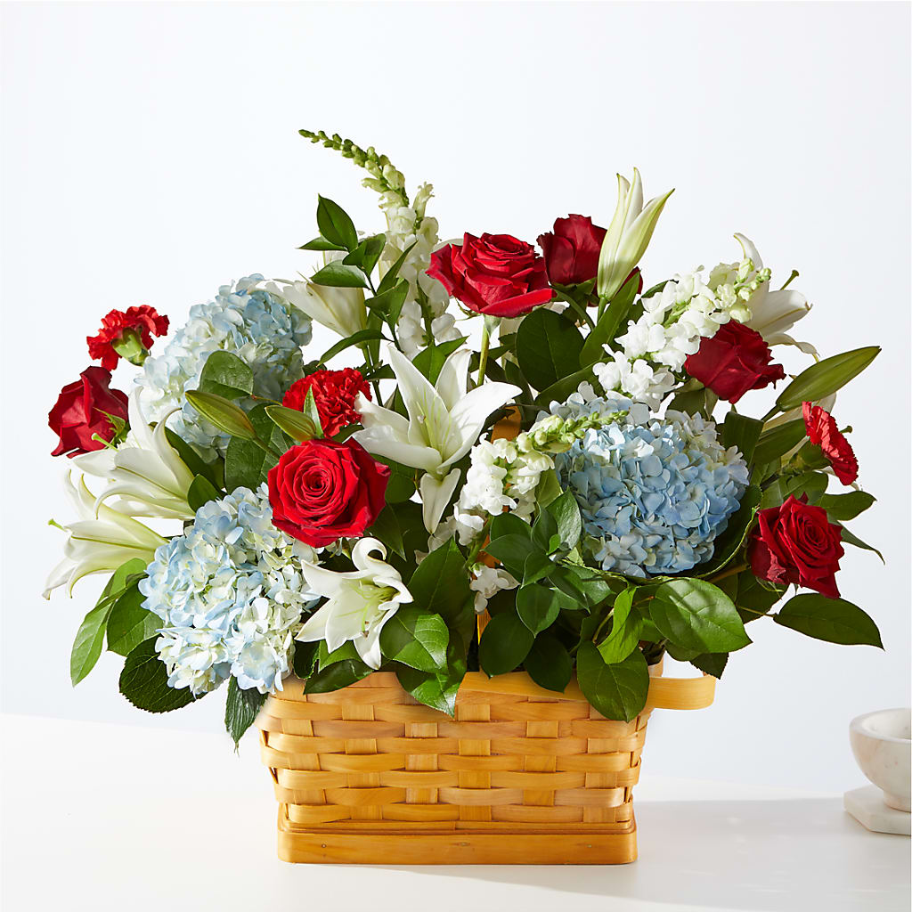 Greater Glory Basket – J ALEXANDER'S FLORIST, Jackson MI