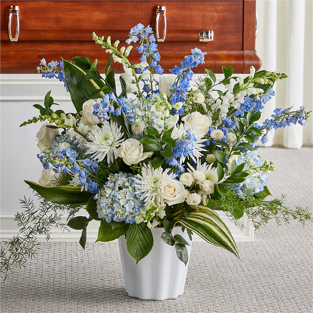 Everlasting Memories Floor Basket – J ALEXANDER'S FLORIST, Jackson MI