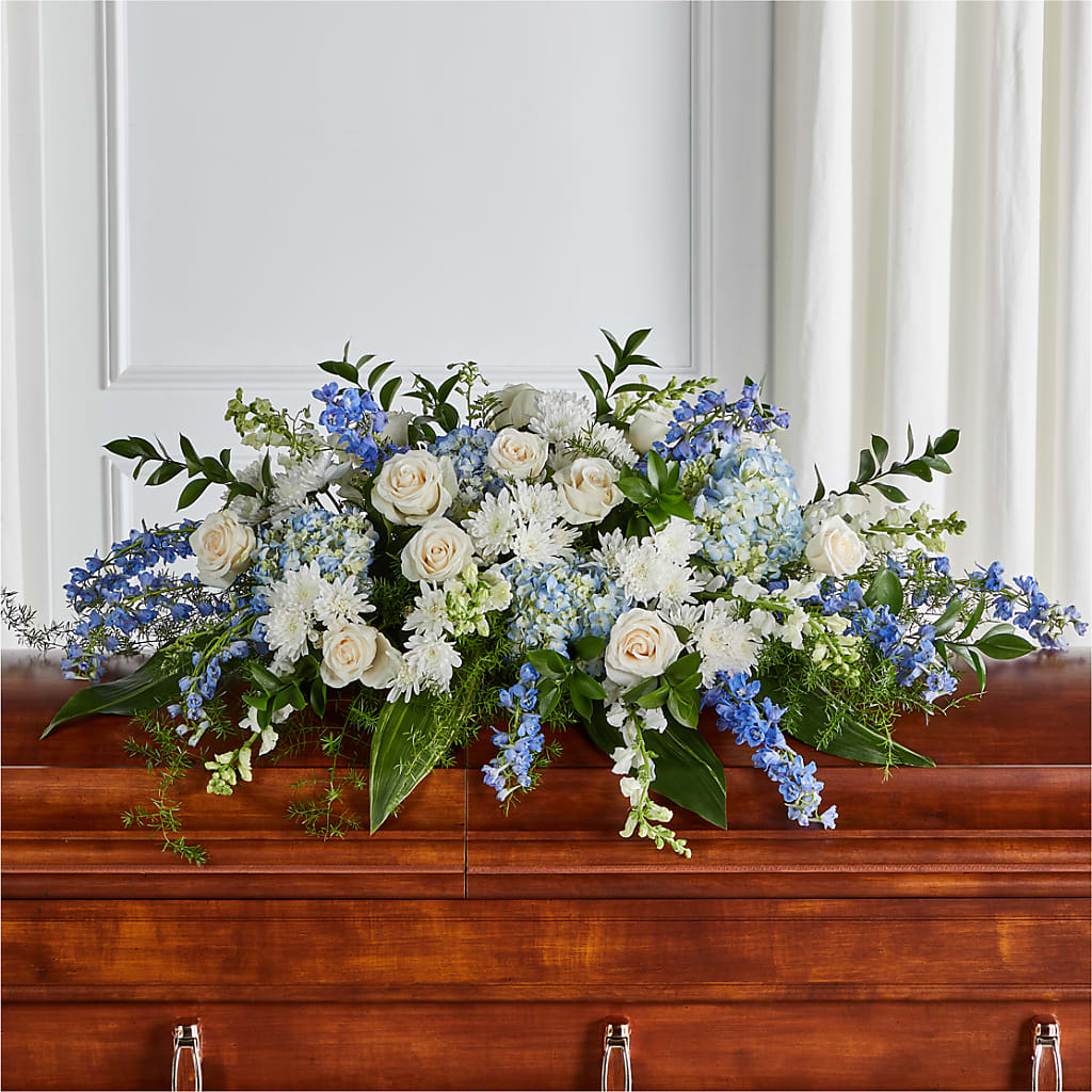 Timeless Essence Casket Spray – J ALEXANDER'S FLORIST, Jackson MI