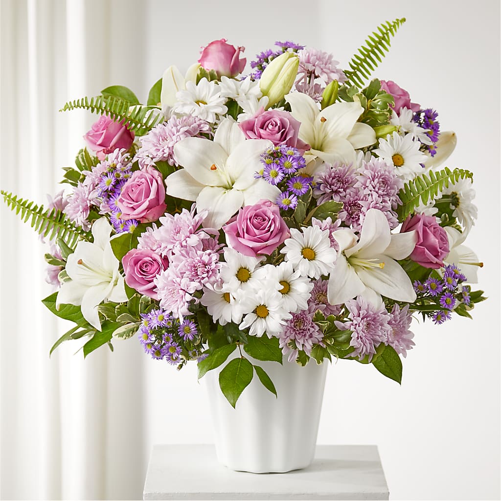 Warmest Thoughts Tabletop Basket – J ALEXANDER'S FLORIST, Jackson MI