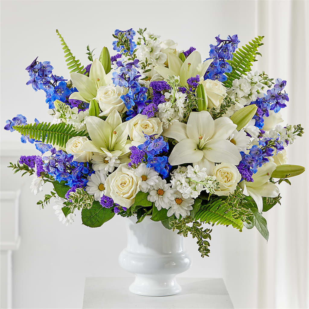 Expressions of Hope Urn Arrangement – J ALEXANDER'S FLORIST, Jackson MI