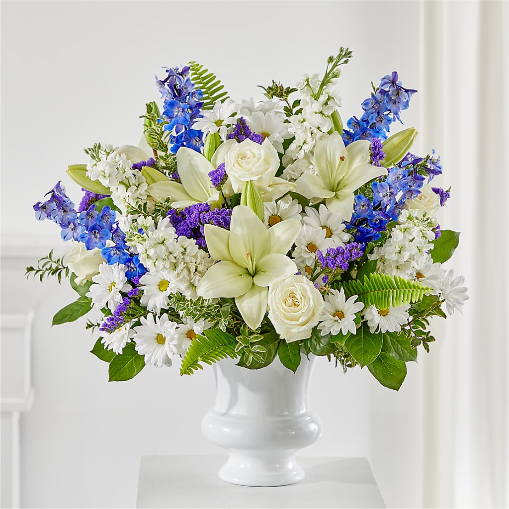 Expressions of Hope Urn Arrangement – J ALEXANDER'S FLORIST, Jackson MI