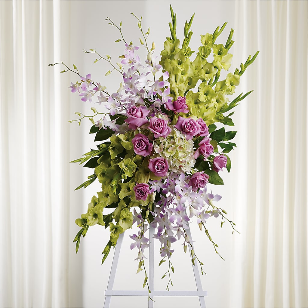 Lasting Legacy Standing Spray – J ALEXANDER'S FLORIST, Jackson MI