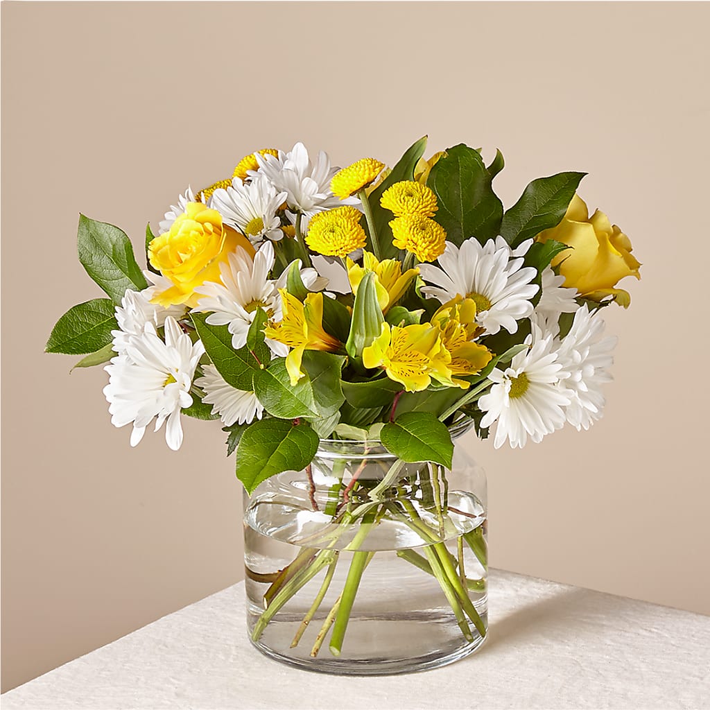 Sunny Sentiments Bouquet – J ALEXANDER'S FLORIST, Jackson MI
