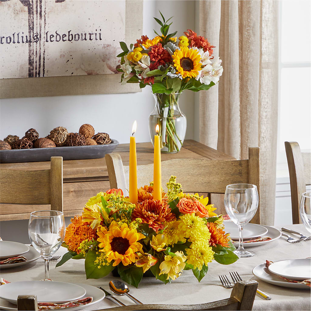 Golden Gathering Bundle – J ALEXANDER'S FLORIST, Jackson MI