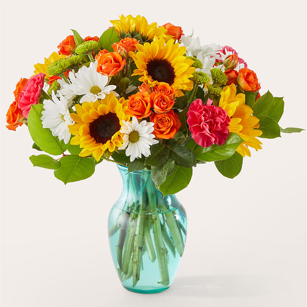Sun-drenched Blooms Bouquet – J ALEXANDER'S FLORIST, Jackson MI