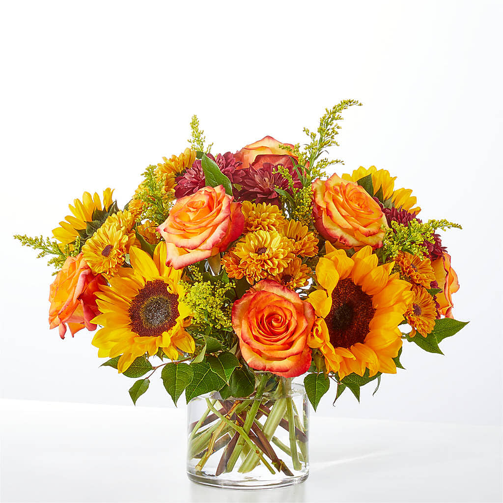 Flannel Scarf Bouquet – J ALEXANDER'S FLORIST, Jackson MI