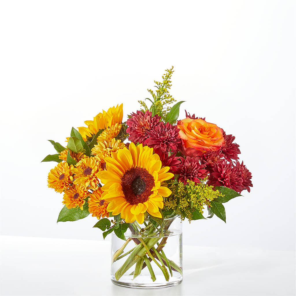 Flannel Scarf Bouquet – J ALEXANDER'S FLORIST, Jackson MI