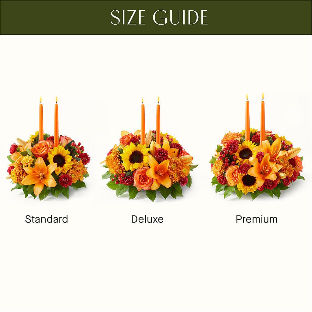 Grateful Centerpiece – J ALEXANDER'S FLORIST, Jackson MI
