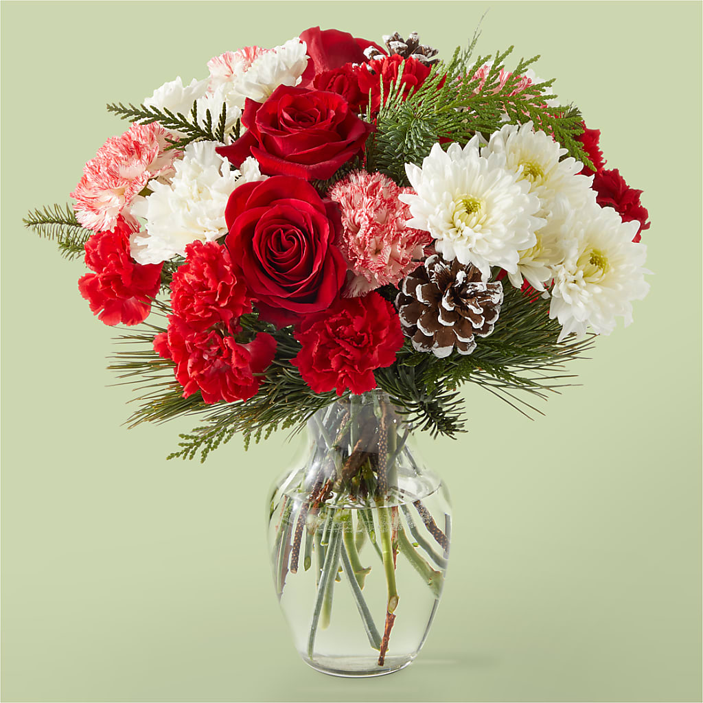 Candy Cane Lane Bouquet – J ALEXANDER'S FLORIST, Jackson MI