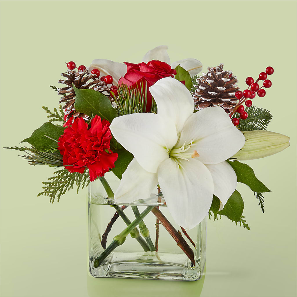 Glistening Icicles Bouquet – J ALEXANDER'S FLORIST, Jackson MI