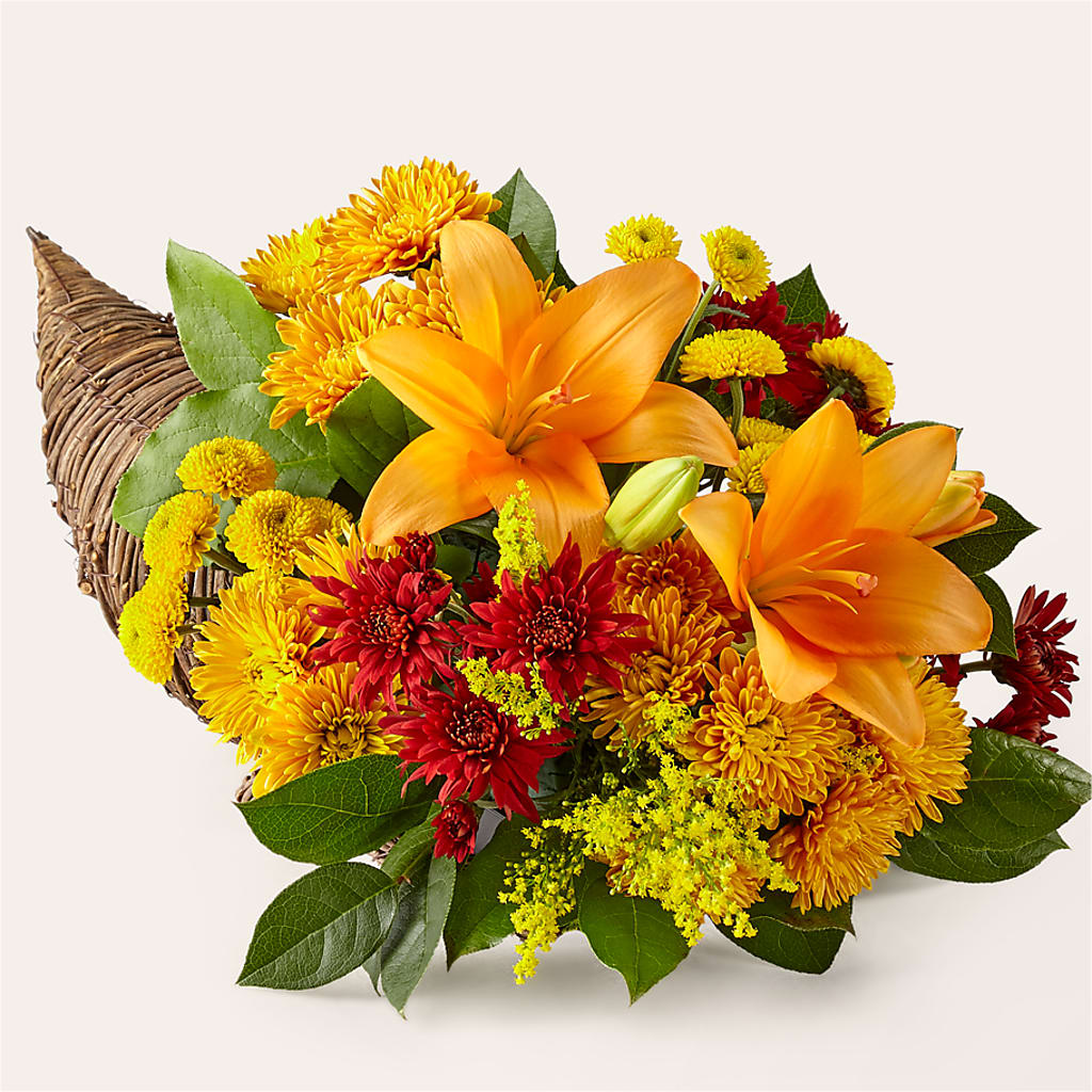 Feast of Color Cornucopia – J ALEXANDER'S FLORIST, Jackson MI