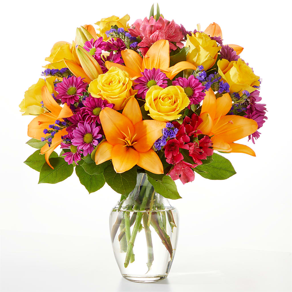 Colorful Visions Bouquet – J ALEXANDER'S FLORIST, Jackson MI