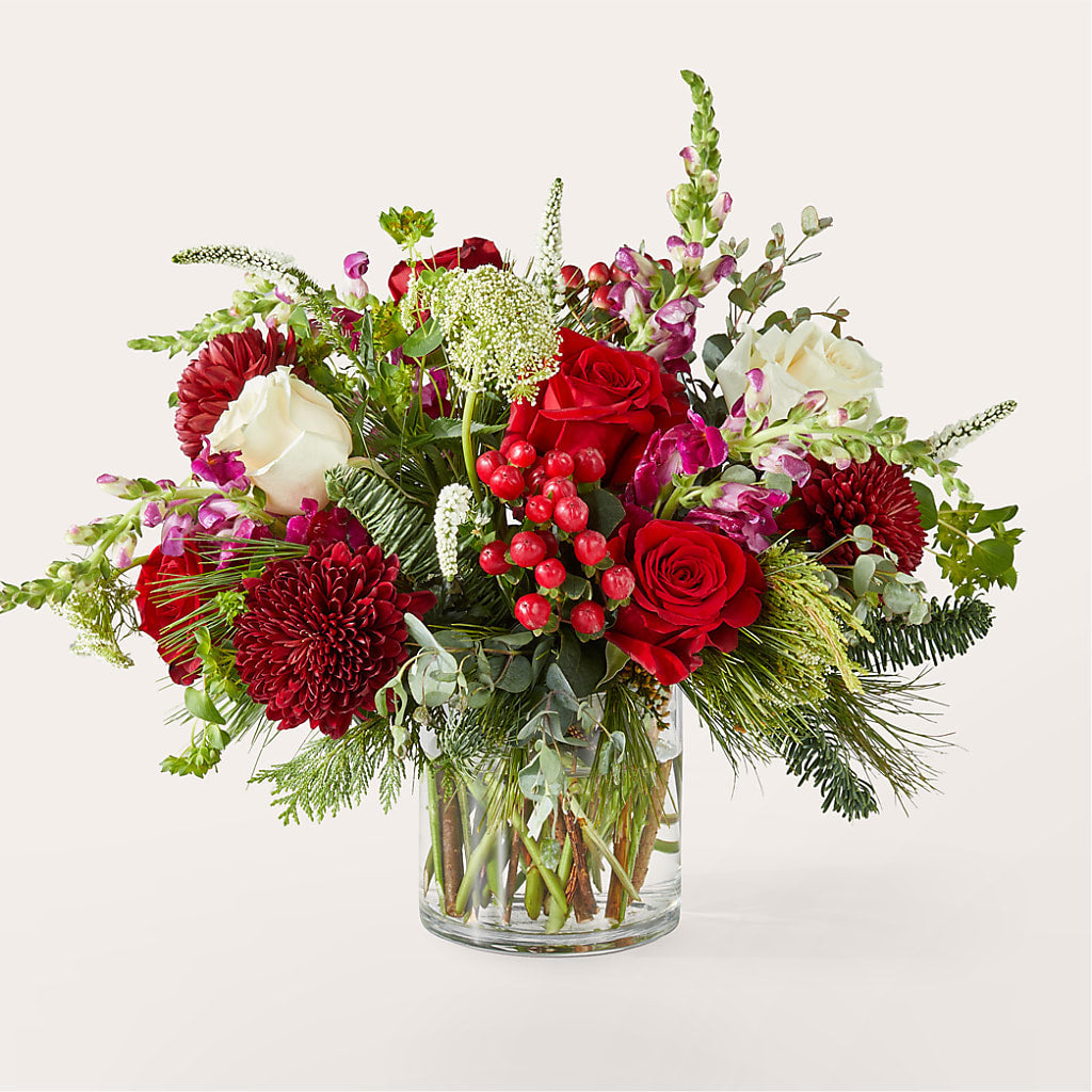 Cranberry Fizz Bouquet – J ALEXANDER'S FLORIST, Jackson MI