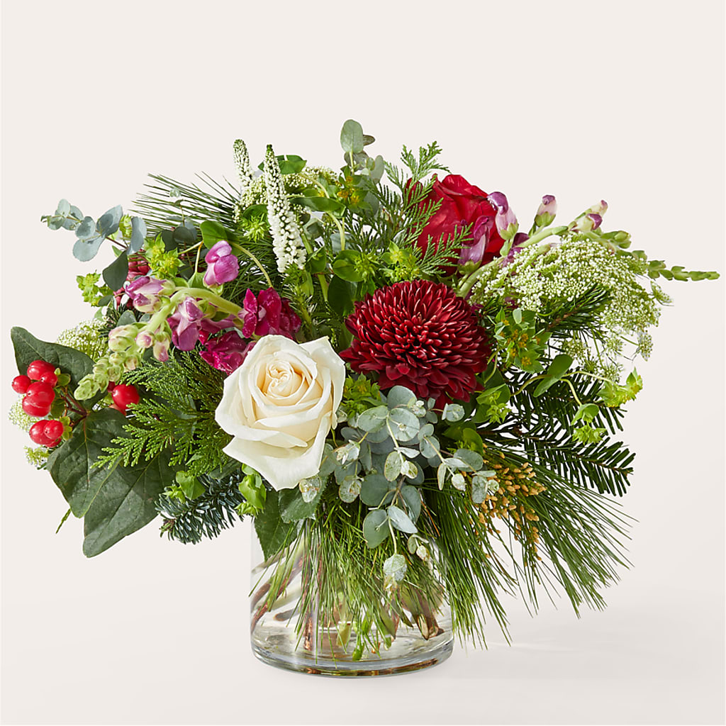 Cranberry Fizz Bouquet – J ALEXANDER'S FLORIST, Jackson MI