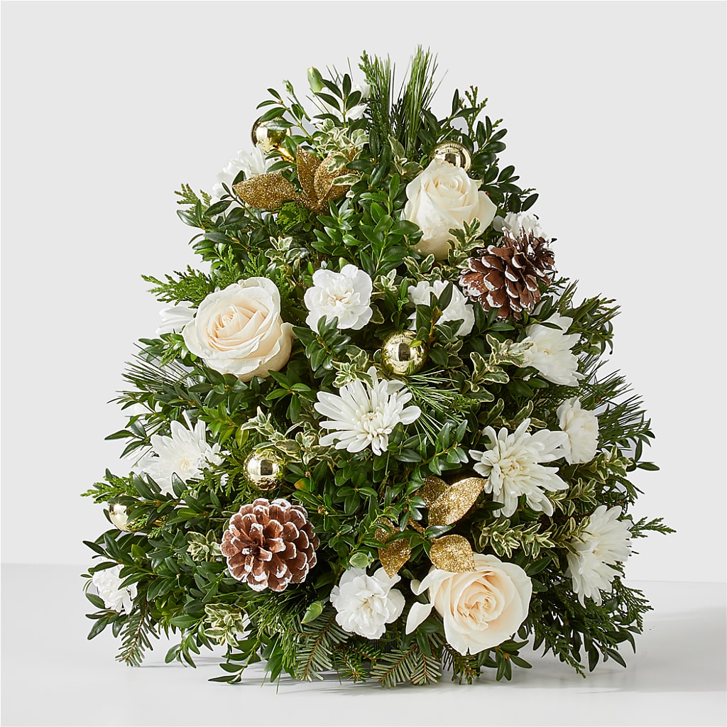 Snowed In Tree – J ALEXANDER'S FLORIST, Jackson MI