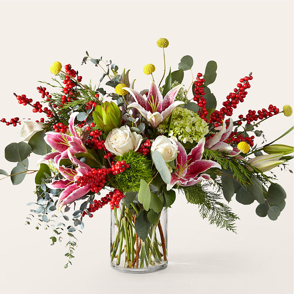 Berry & Bright Bouquet – J ALEXANDER'S FLORIST, Jackson MI