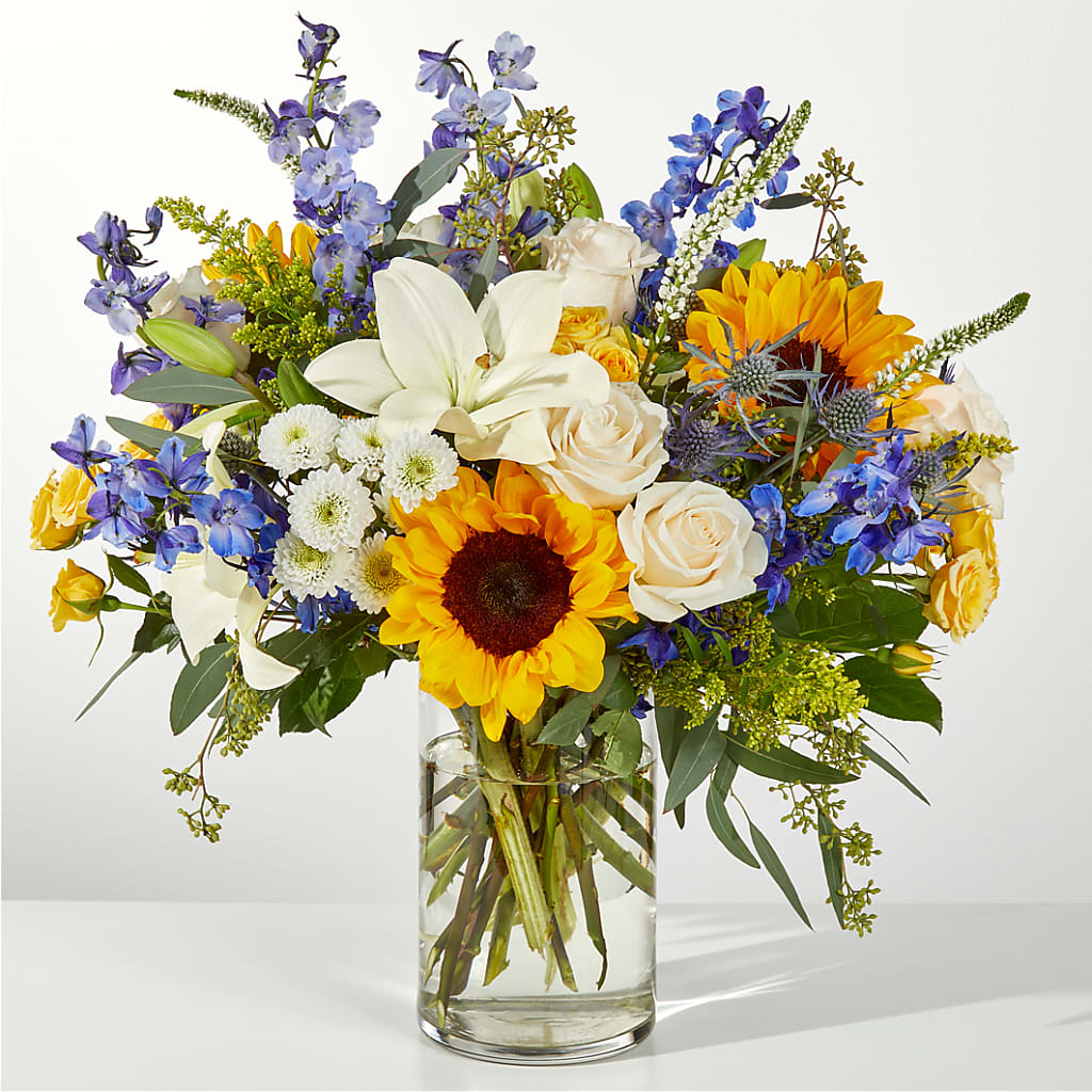Wonderfully Sunny Bouquet – J ALEXANDER'S FLORIST, Jackson MI