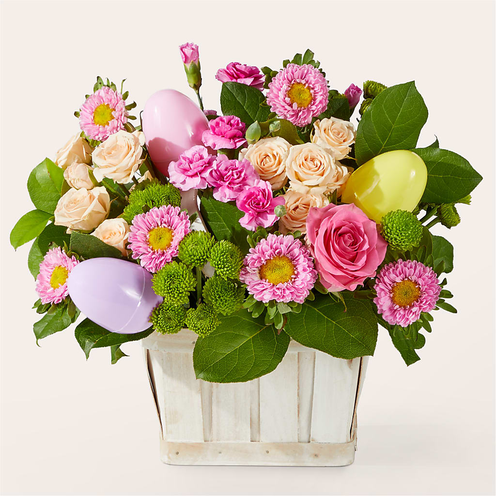 Get Eggcited Basket – J ALEXANDER'S FLORIST, Jackson MI