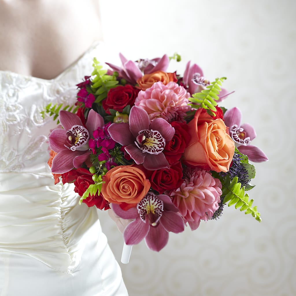Brilliant Blossoms Bouquet – J ALEXANDER'S FLORIST, Jackson MI