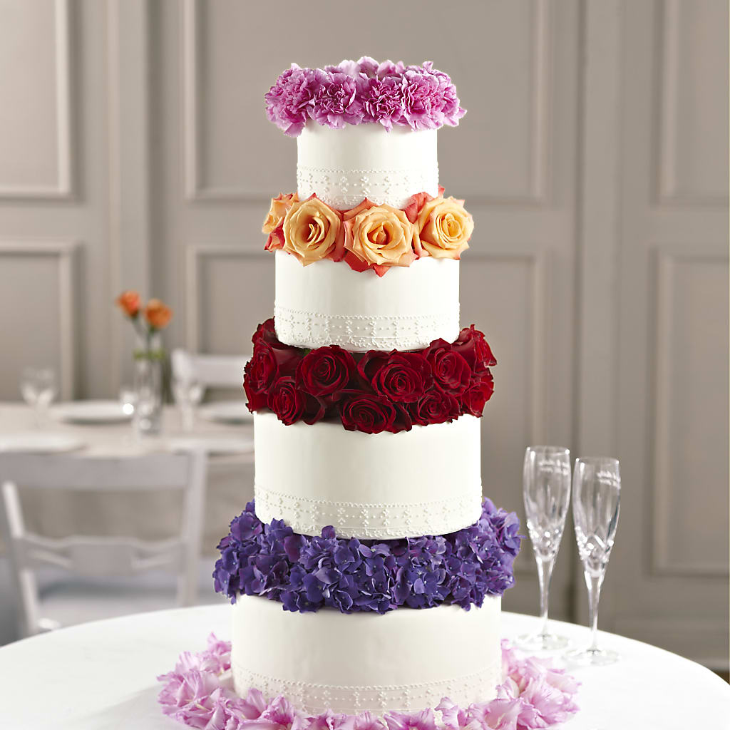 Infinite Love Cake Décor – J ALEXANDER'S FLORIST, Jackson MI