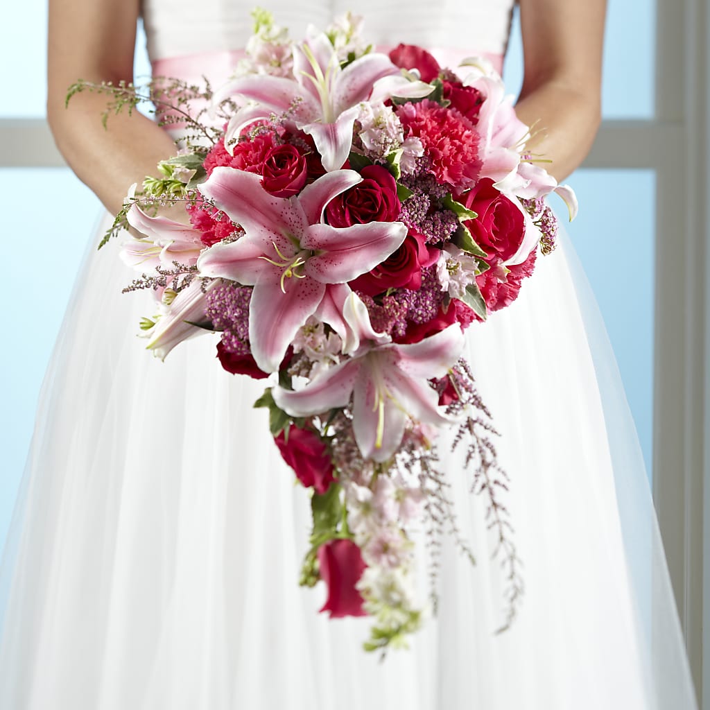 Lily & Rose Bouquet – J ALEXANDER'S FLORIST, Jackson MI