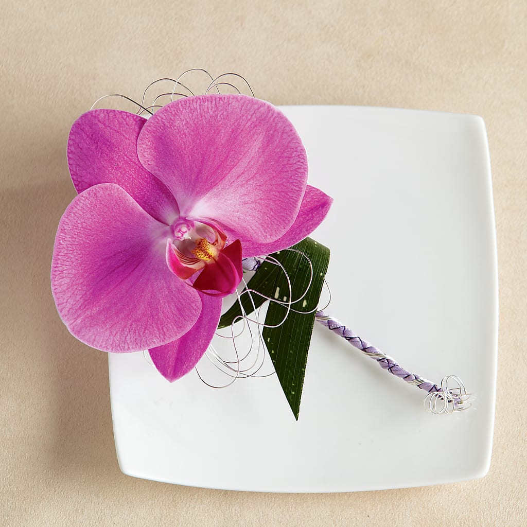 Glorious Boutonniere – J ALEXANDER'S FLORIST, Jackson MI