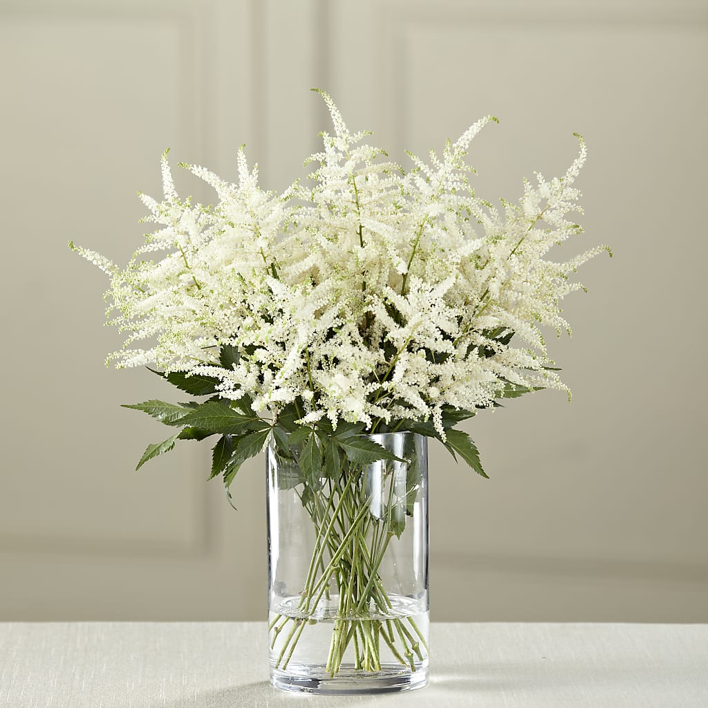 White Astilbe Bouquet – J ALEXANDER'S FLORIST, Jackson MI