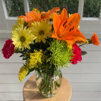 Bold & Bright – A Florist Original – J ALEXANDER'S FLORIST, Jackson MI