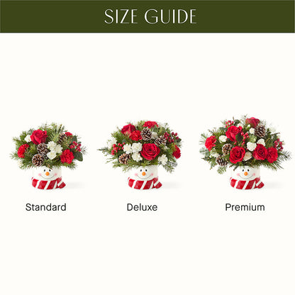 Jolly Snowman Bouquet – J ALEXANDER'S FLORIST, Jackson MI