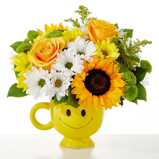 Be Happy Bouquet – J ALEXANDER'S FLORIST, Jackson MI