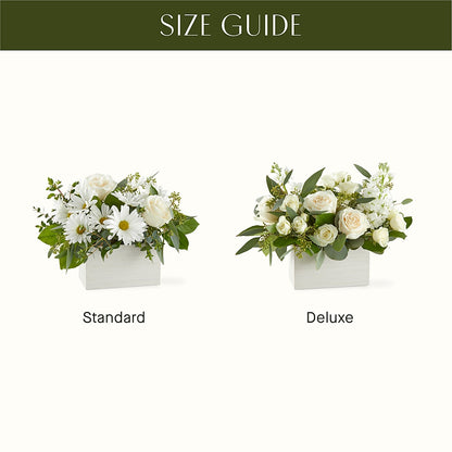 Fresh Linen Box Bouquet – J ALEXANDER'S FLORIST, Jackson MI