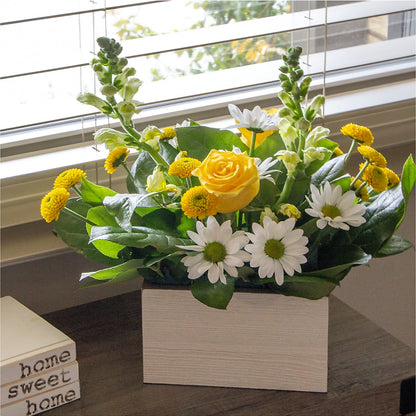 Sun Salutation Box Bouquet – J ALEXANDER'S FLORIST, Jackson MI