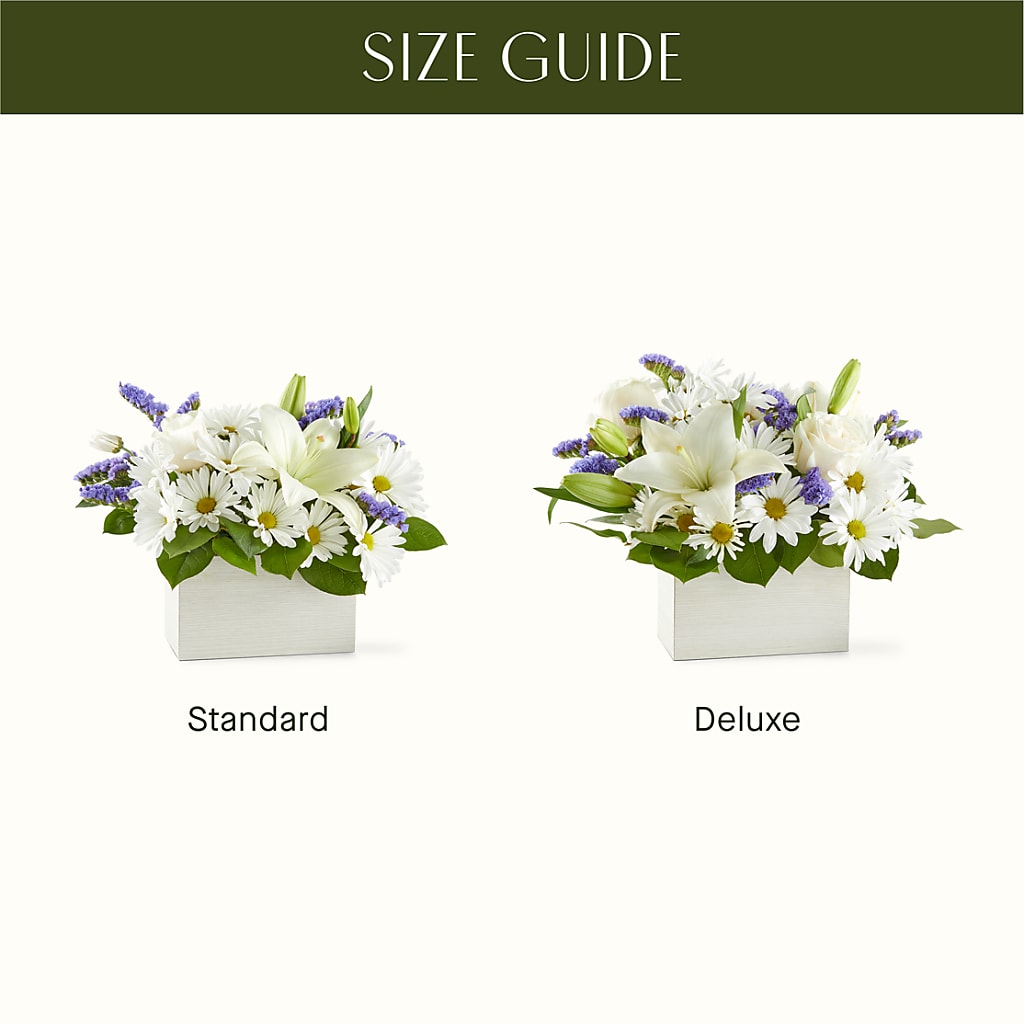 Beyond Blue Box Bouquet – J ALEXANDER'S FLORIST, Jackson MI