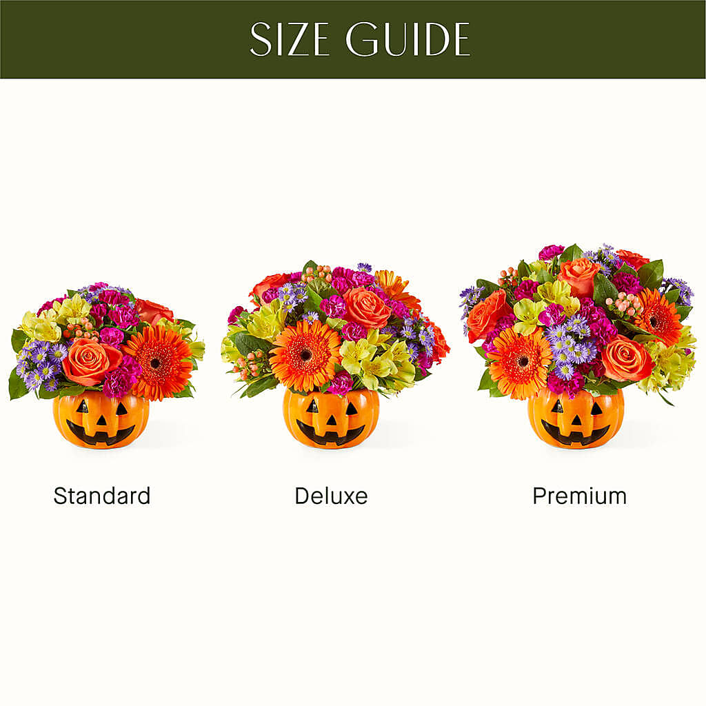 Tricks & Treats Pumpkin – J ALEXANDER'S FLORIST, Jackson MI