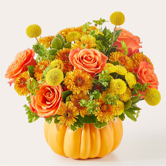 Gourdgeous Pumpkin – J ALEXANDER'S FLORIST, Jackson MI