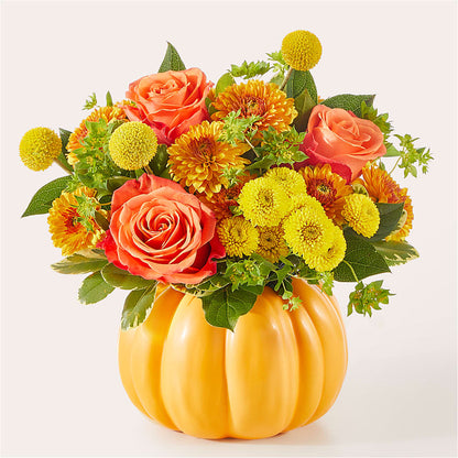 Gourdgeous Pumpkin – J ALEXANDER'S FLORIST, Jackson MI