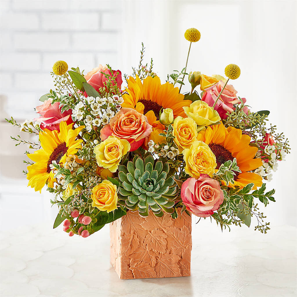 Sunflower Season Bouquet – J ALEXANDER'S FLORIST, Jackson MI