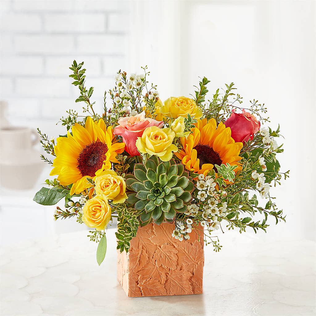Sunflower Season Bouquet – J ALEXANDER'S FLORIST, Jackson MI