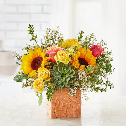 Sunflower Season Bouquet – J ALEXANDER'S FLORIST, Jackson MI