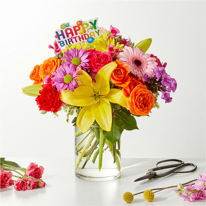 Cue the Confetti - A Florist Original – J ALEXANDER'S FLORIST, Jackson MI