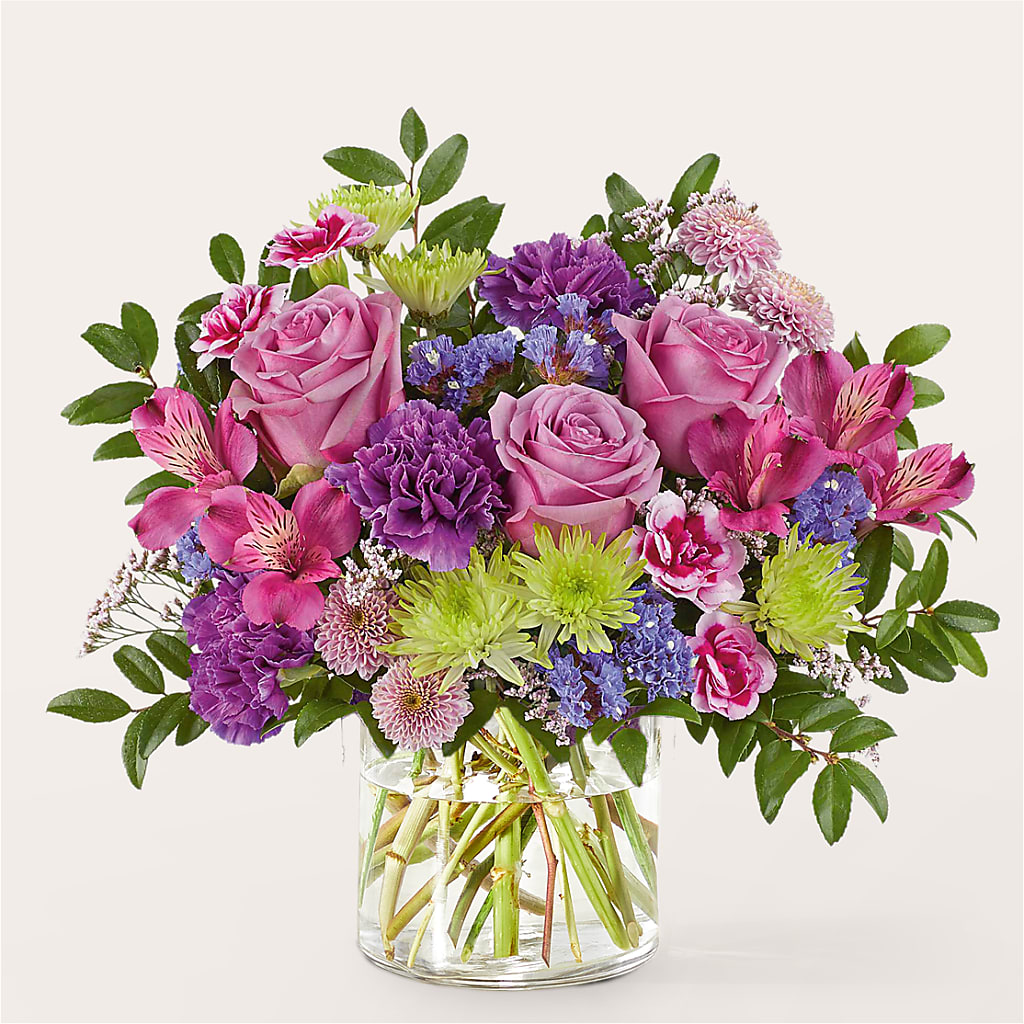 Glass Half Full Bouquet – J ALEXANDER'S FLORIST, Jackson MI