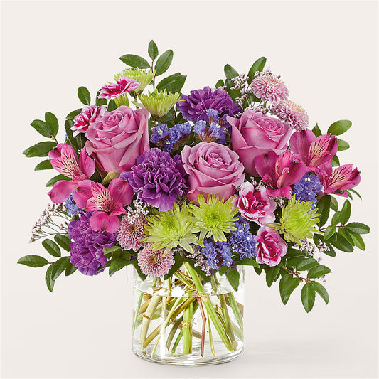 Glass Half Full Bouquet – J ALEXANDER'S FLORIST, Jackson MI