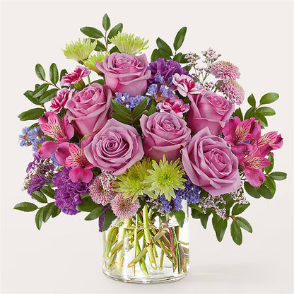 Glass Half Full Bouquet – J ALEXANDER'S FLORIST, Jackson MI